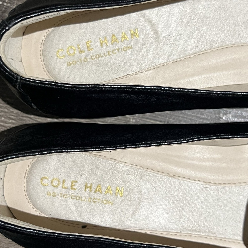 Cole Haan Black Leather Loafers - Picture 10 of 10